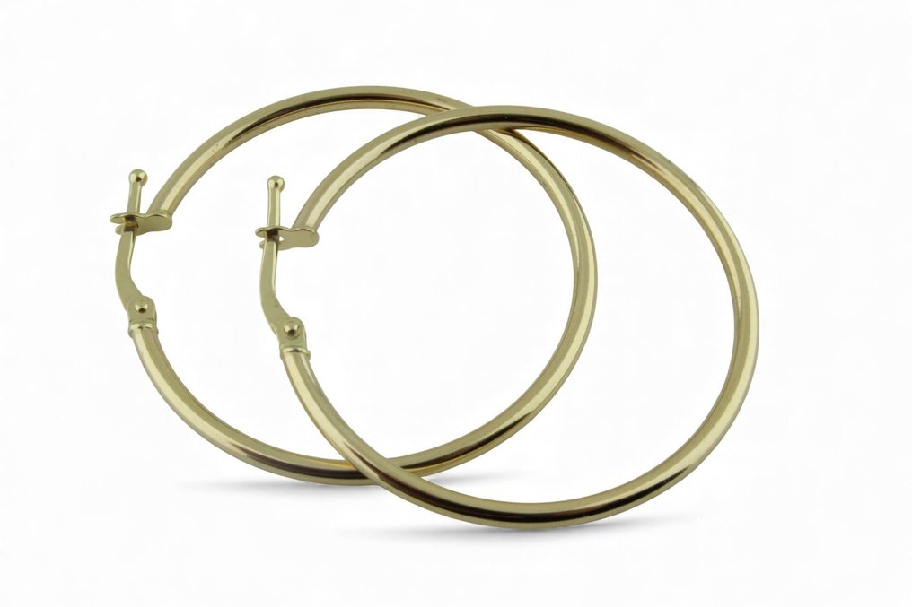 耳环 - 18K包金 黄金 #1.0