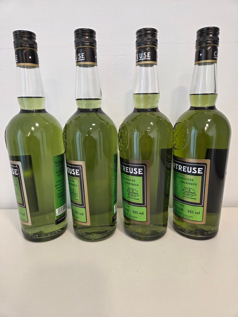 Chartreuse - Verte/Green  - b. 2020, 2022, 2024, 2025 - 70cl - 4 bottiglie #4.3