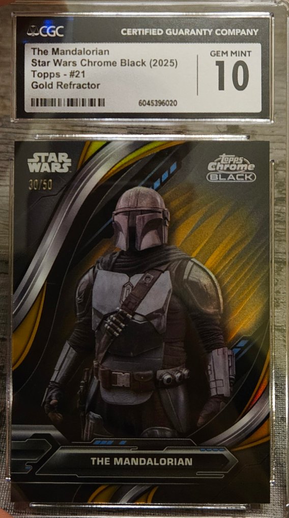 Topps - 1 Graded card - Star Wars #21 Carta/cromo Parallel, Carta seriada, Foil, Edición limitada - CGC 10 #3.2