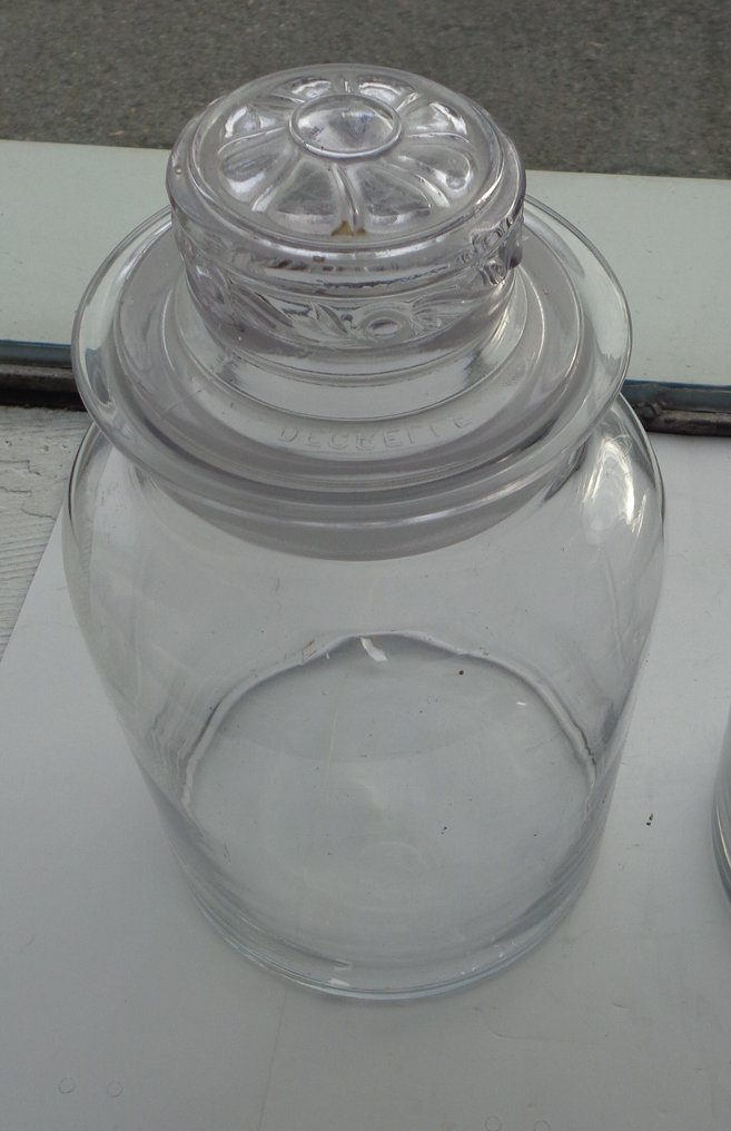 Degrelle - Jar (3) - Jar with lid - Glass - Jar of Candies #1.0
