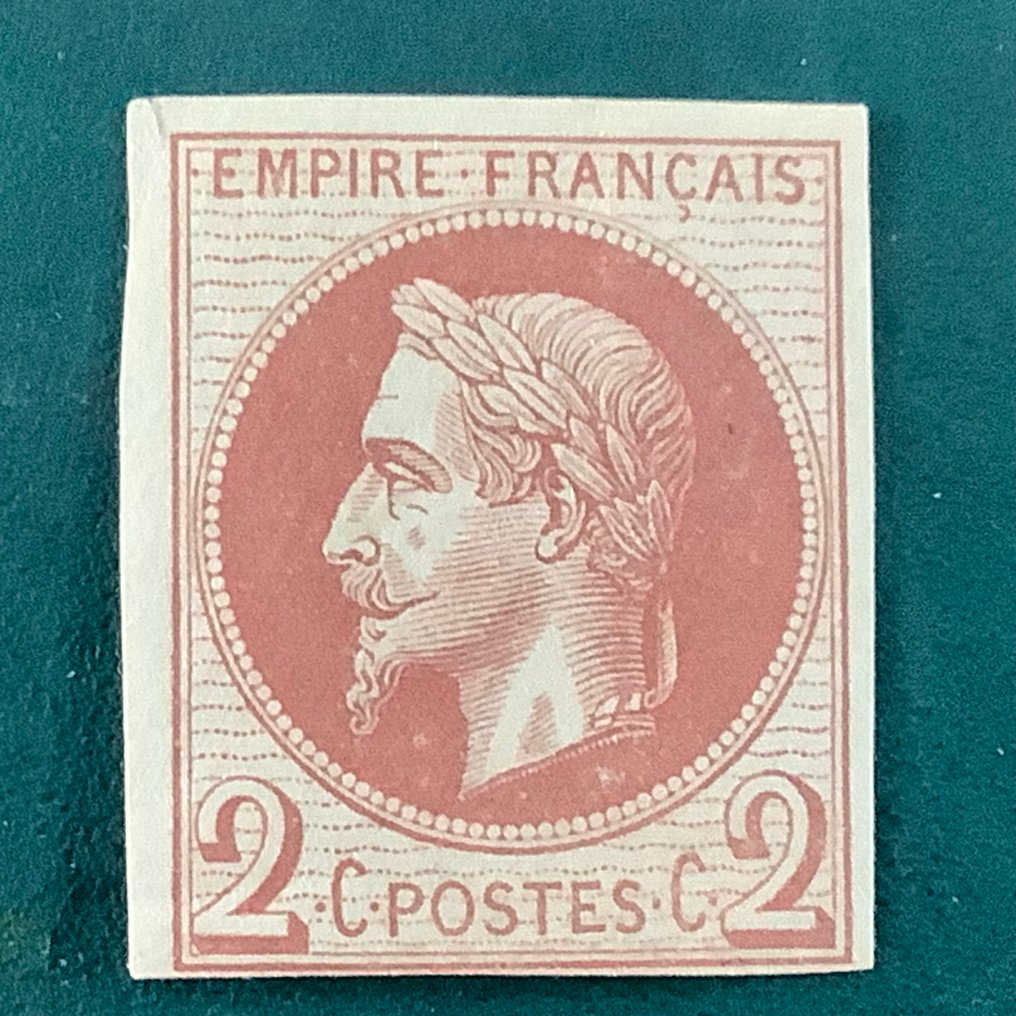 Francja 1862 - 2 cent Napoleon Lauree - Rotschild - Yvert 26Af #3.2