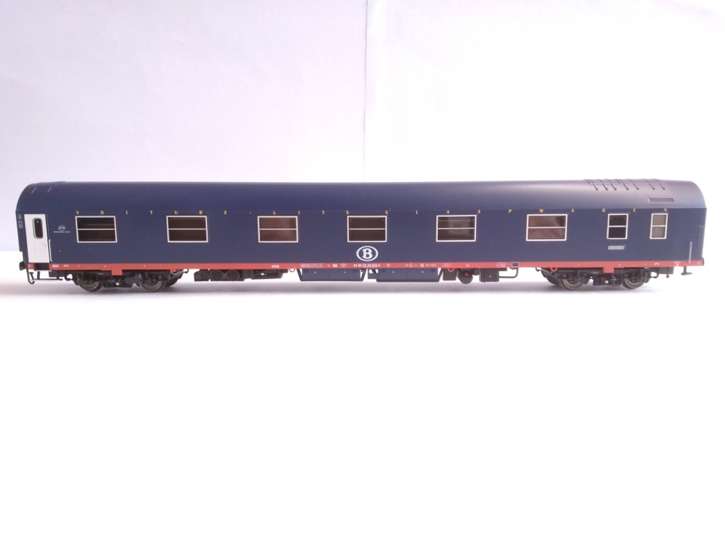 ACME H0 - 55103S01 - Set di carrozze passeggeri di modellini di treni (1) - Camino Azul - NMBS #1.0