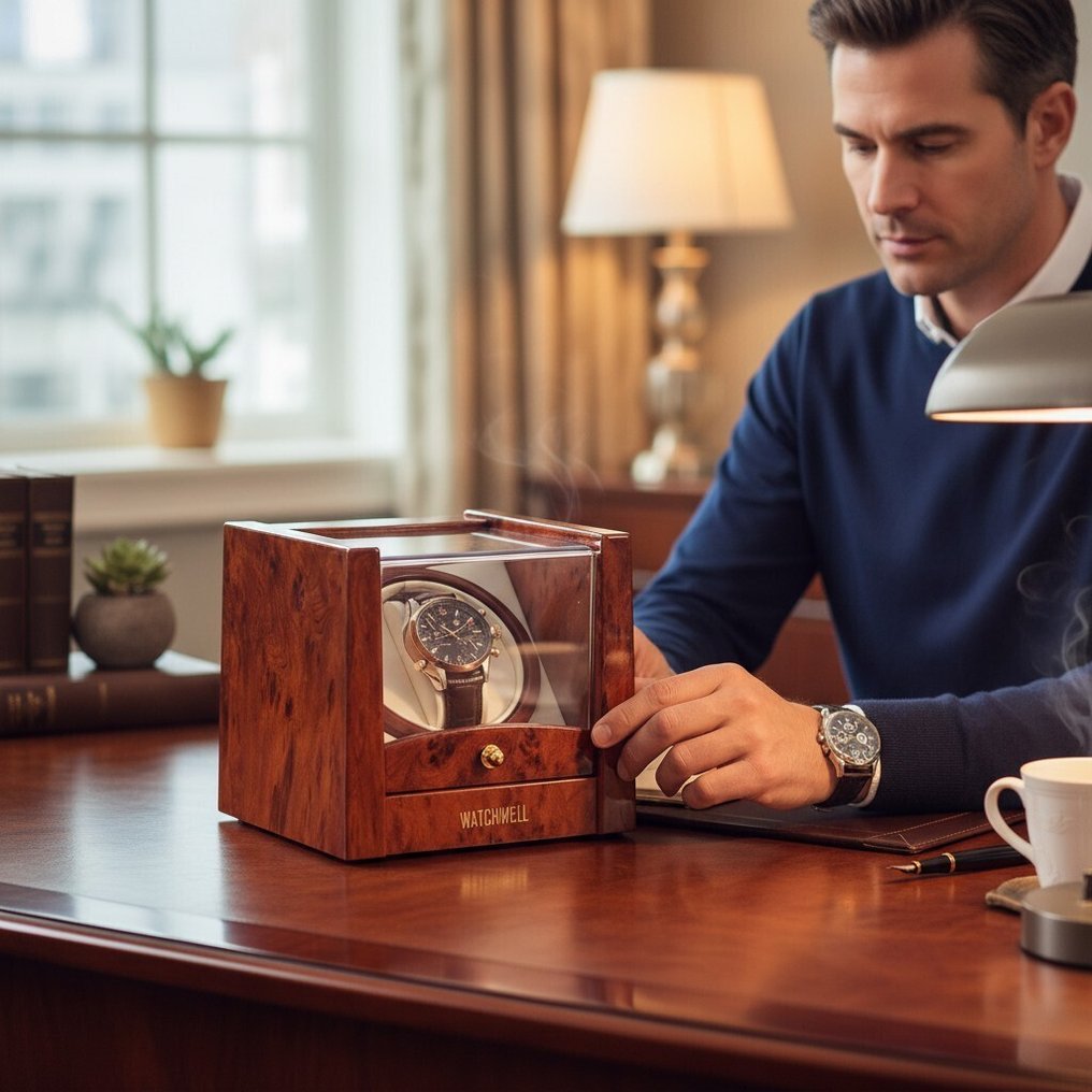 Watchwell - Caricatore per Orologi Automatici mod. "LUPO Uhrenbeweger" - NEW, In Original Box 1990s #1.0