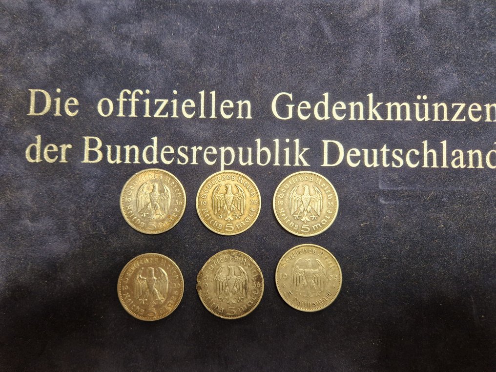 Niemcy, III Rzesza Collection of coins (Bez ceny minimalnej
) #3.2