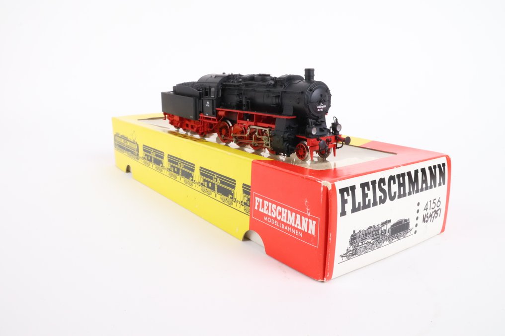 Fleischmann H0轨 - 4156 - 带煤水车的蒸汽机车 (1) - 4751 (ex BR 56) - NS #1.0