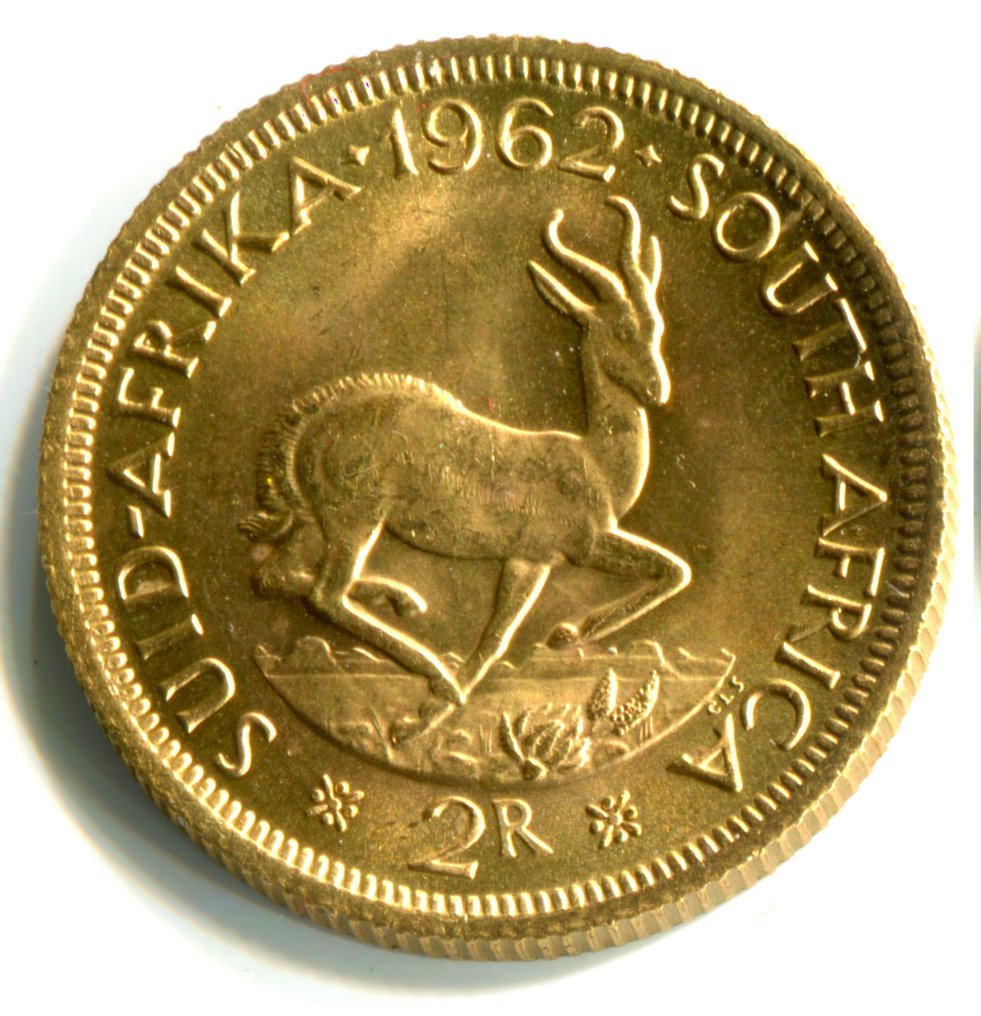 Zuid-Afrika. 2 Rand 1962 (Free Shipping) #1.0