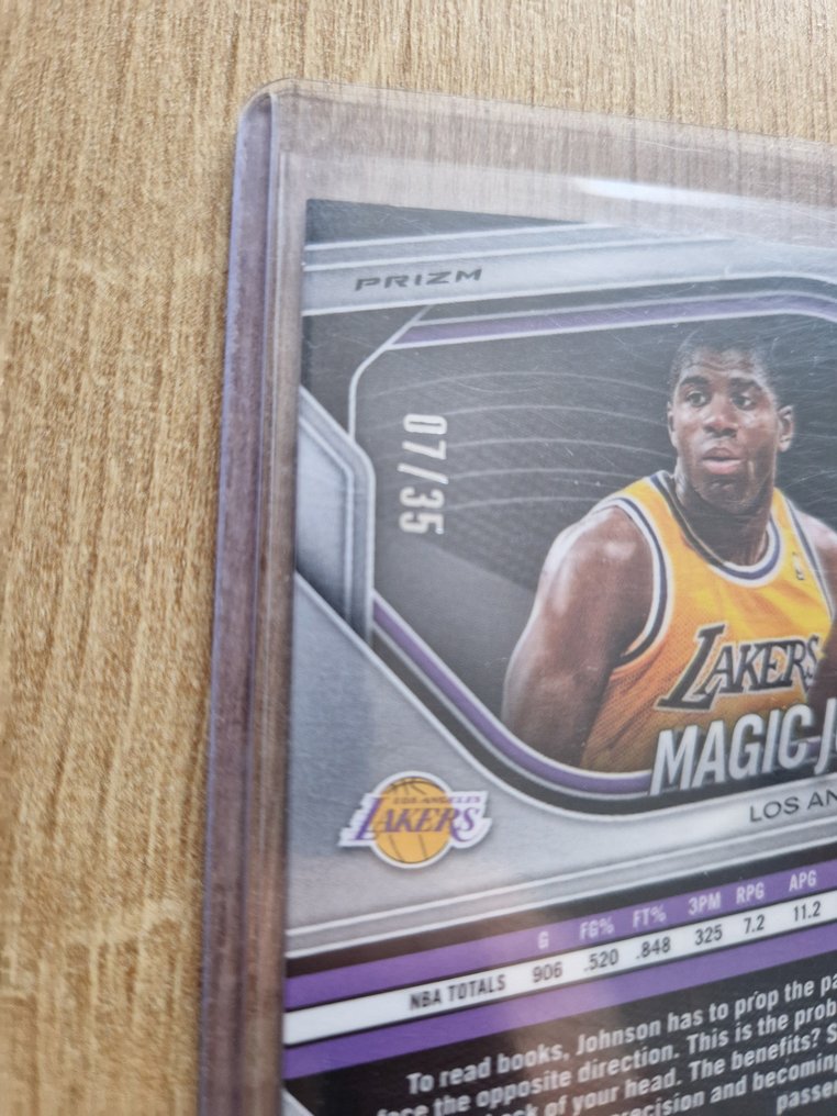 2024/25 Panini Prizm Magic Johnson /35 Parallel card, Limited edition, Tarjeta numerada, Serialised card - 1 Card - Excellent (EX) #2.1
