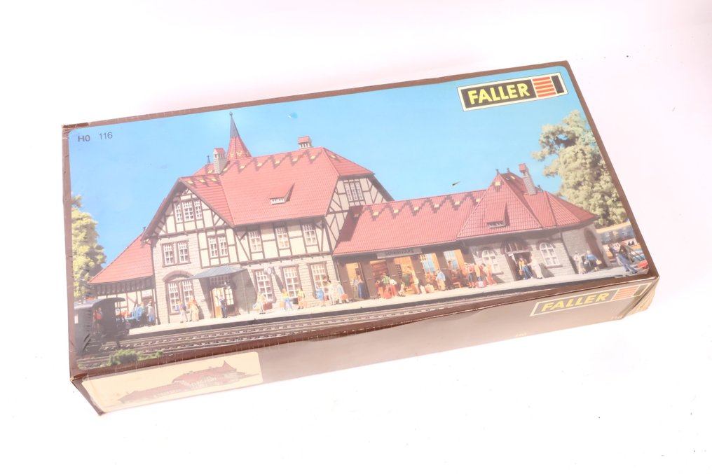 Faller H0 - 116 - 模型火車建造工具 (1) - Bouwpakket station 'Schwarzburg' #1.0