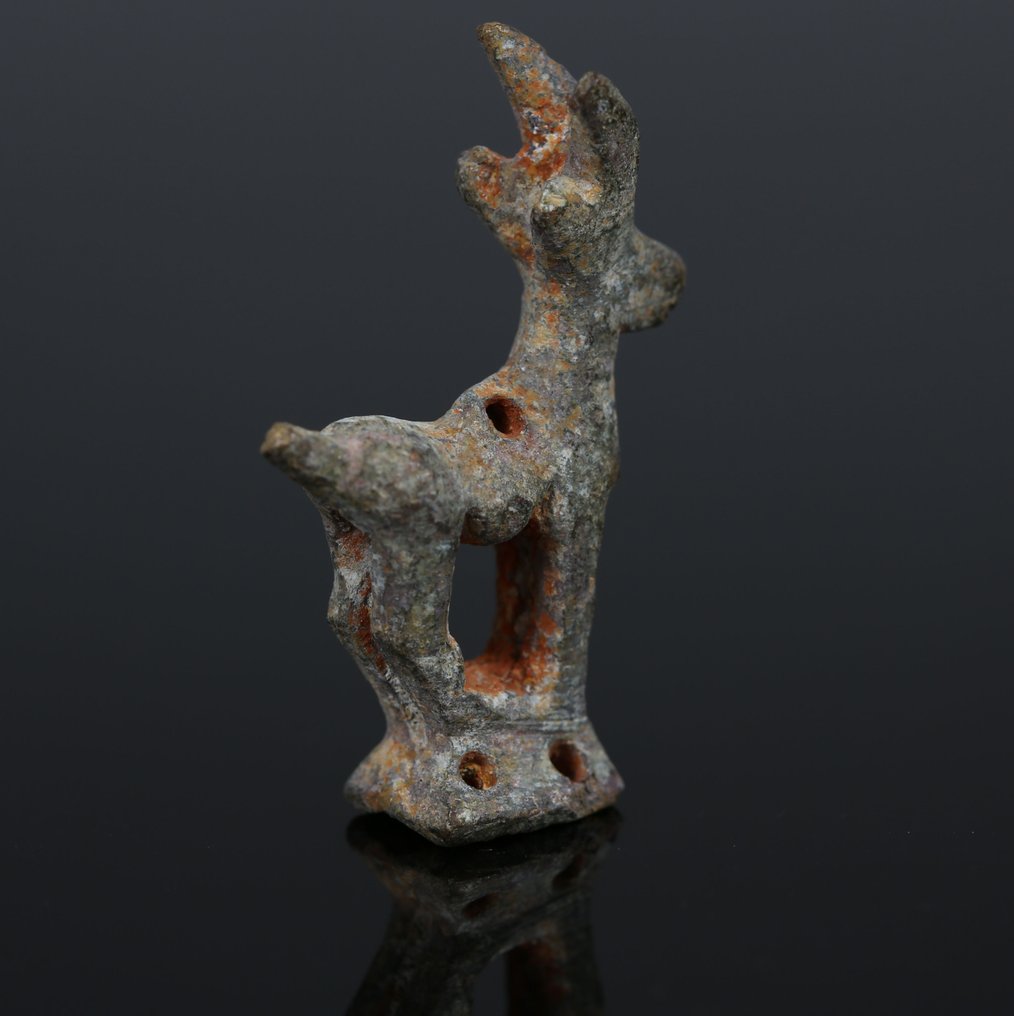 青銅器時代 青銅色 Ibex 小雕像  (沒有保留價) #2.1