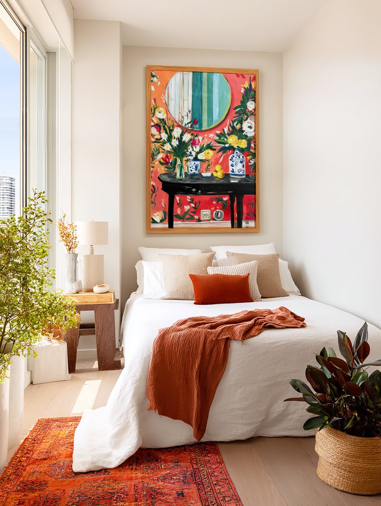 E. García - FLORES Y ESPEJO  XL  (NO RESERVE) #4.3