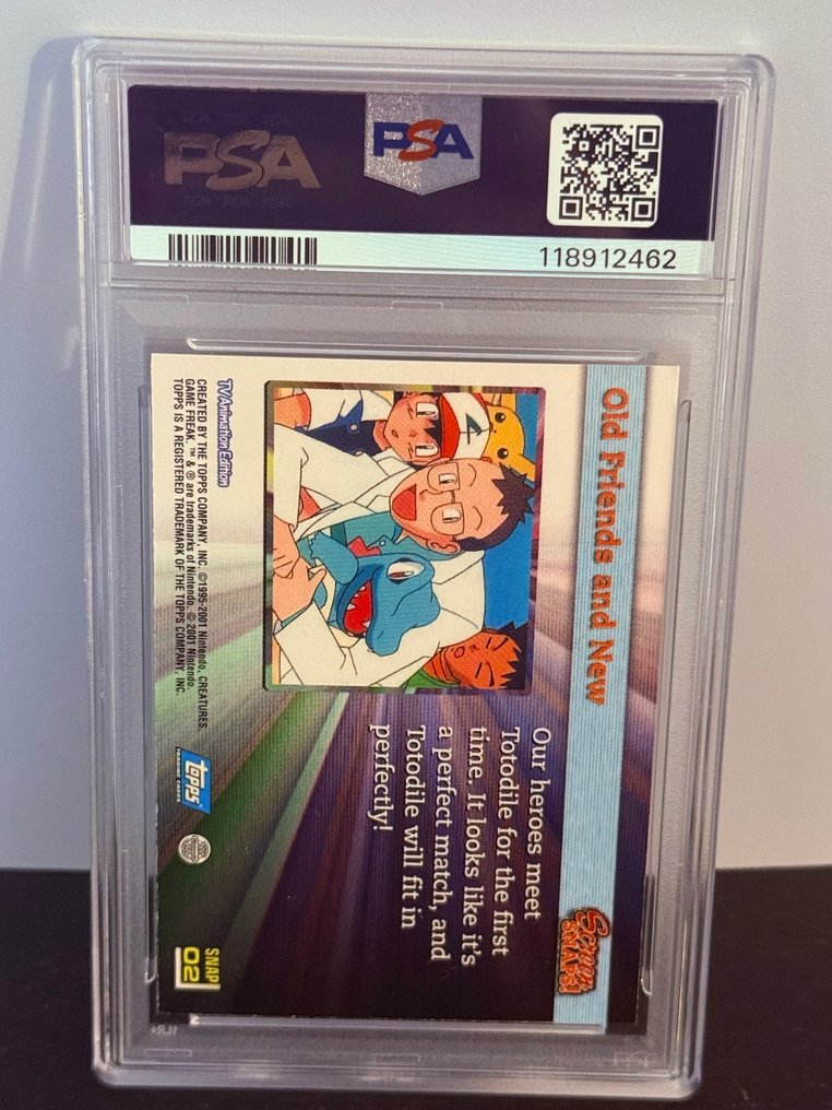 Pokémon - 1 Graded card - Pikachu, Charizard, Totodile, Ash #2 Foil - PSA 5 - Various sets #2.1