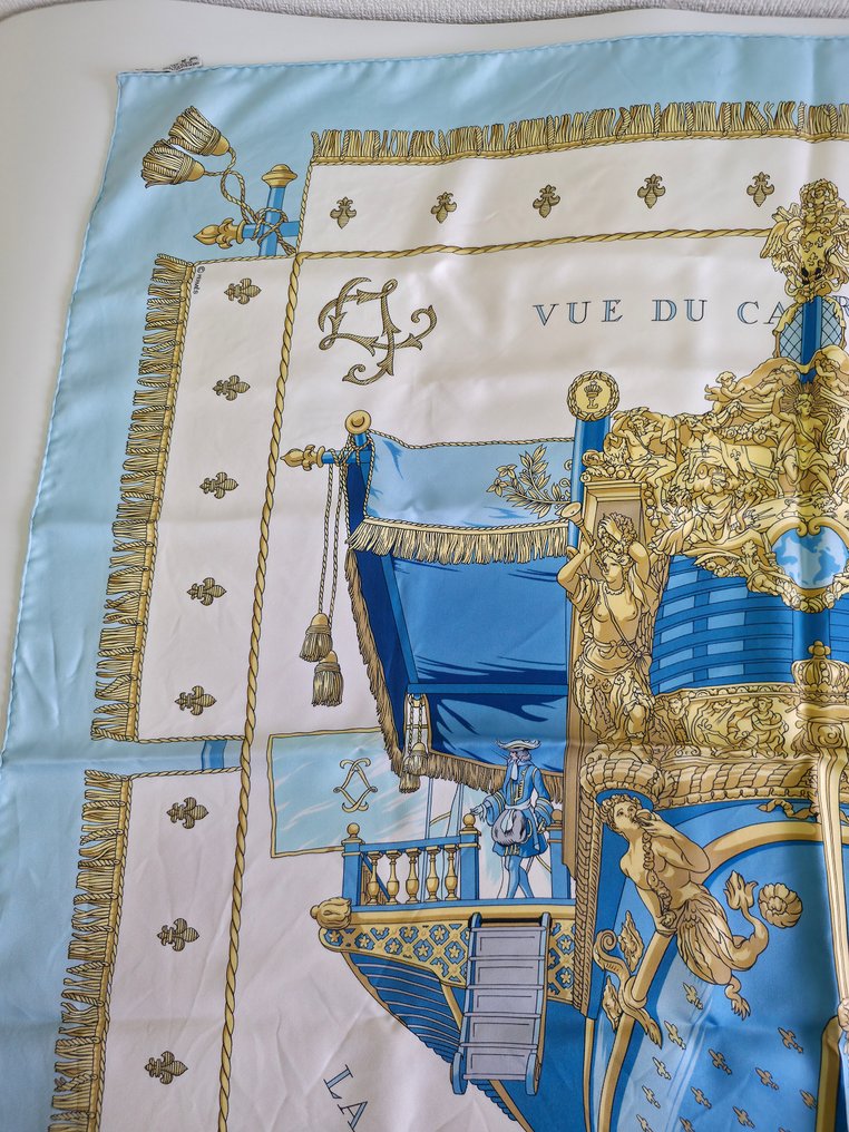 Hermès - vue du carosse - Foulard #4.3