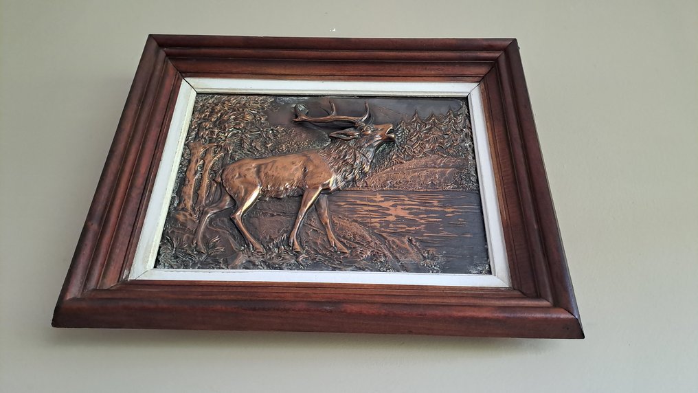 Edelhert - Πλακέτα - Roodkoper/Hout #1.0