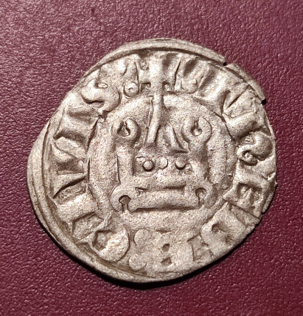 Crusader states, Duchy of Athens. William I de La Roche (1280-1287). Denier Tournois Crusaders (χωρίς τιμή ασφαλείας) #1.0