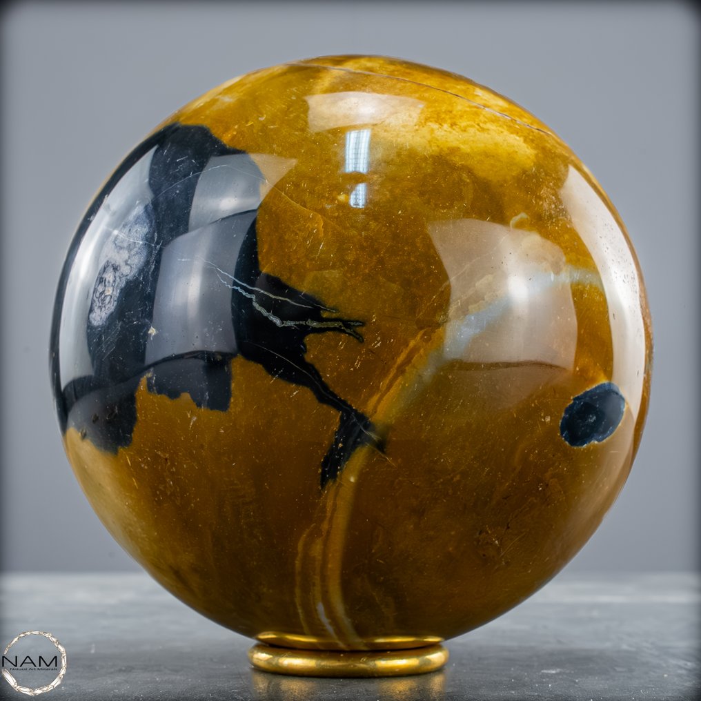 Lindos e naturais Jaspis e Chalcedon. Esfera- 2772.29 g #2.1