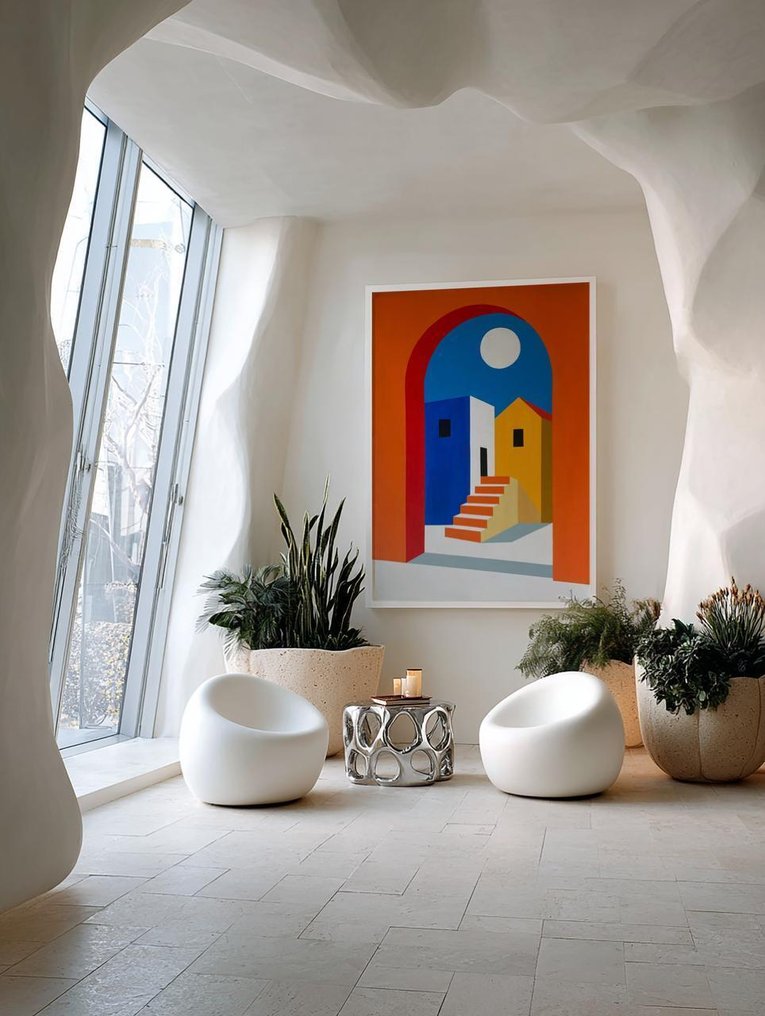 Nelson F. León - "Desde el arco"  XL- (NO Reserve) #4.3