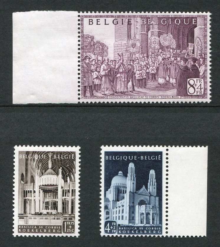 Belgium 1952 - Full year 1952: stamps and blocks - With OBP 879 in four different paper types. - OBP/COB 876/907 + BL30 #3.2