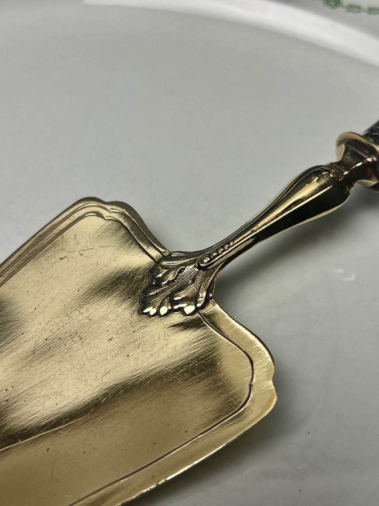 August Girard - Πιατέλες σαλάτας (3) - .800 silver - 1910-1920 - Γαλλική σετ σερβιρίσματος Silver #3.2