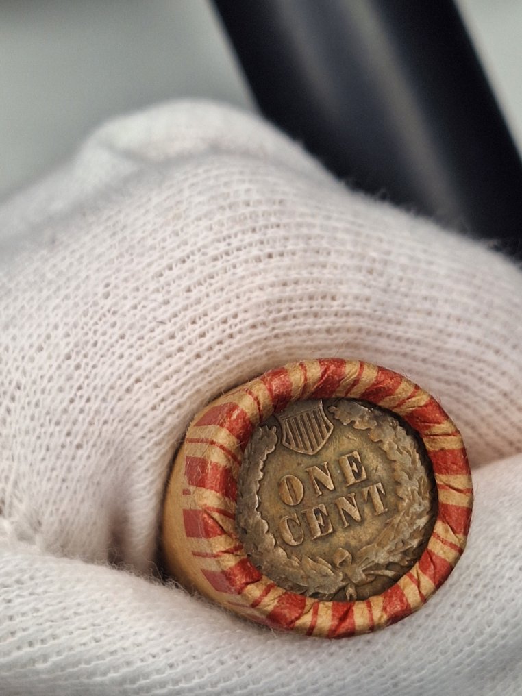 Ηνωμένες Πολιτείες. 1 rol containing Indian Head 1889 on one end/Indian Head on the other end (χωρίς τιμή ασφαλείας) #1.0