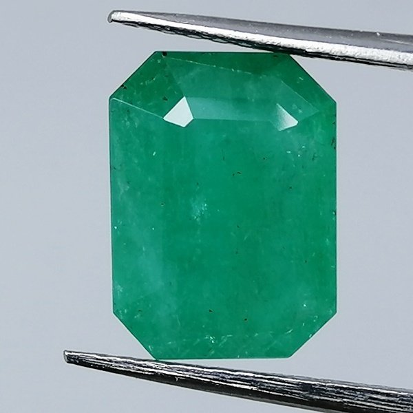 1 pcs Green Emerald - 2.44 ct - Instituto Gemólogico Español (IGE) - Minor Oil #1.0