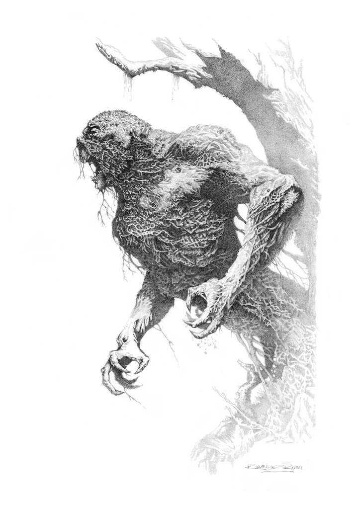 Joaquin Ramal - 1 Fine Art Print - Swamp Thing - Embossed Edition #1.0