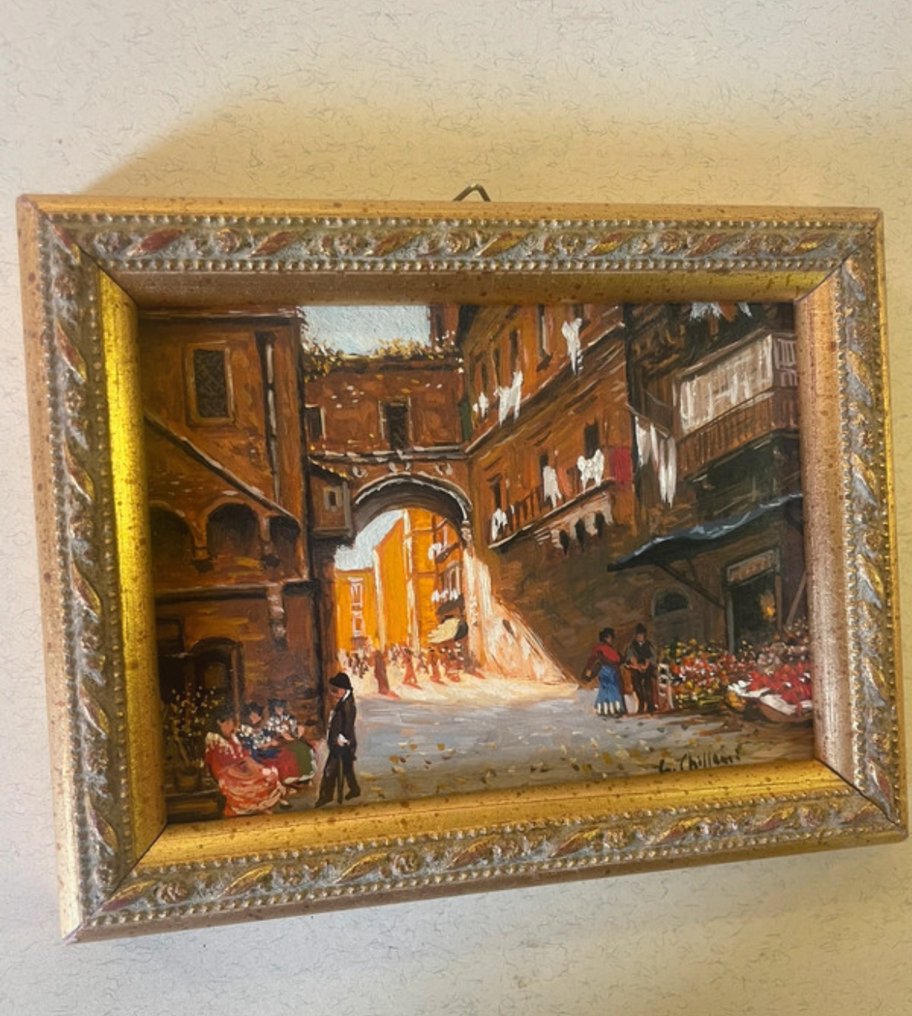 Chillemi Giuseppe (1955) - Al centro storico miniature #2.1