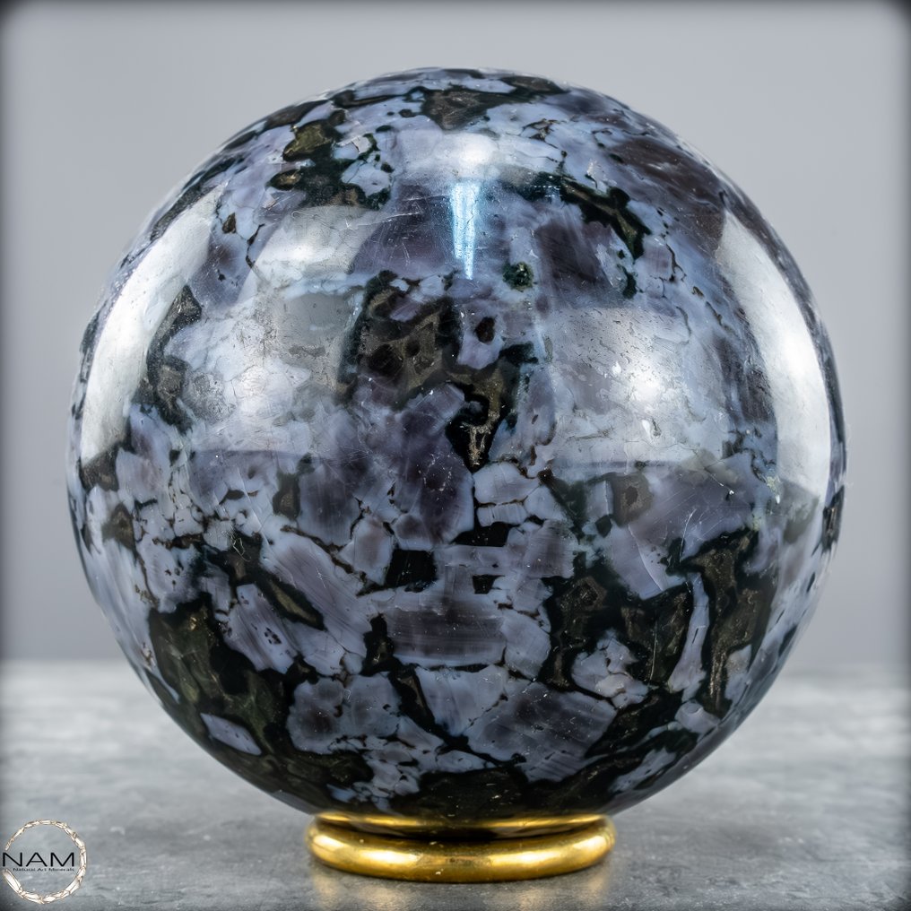 Magical Merlinit sphere The gate between the worlds of wisdom, transformation, and ancient energies.- 1691.18 g #3.2