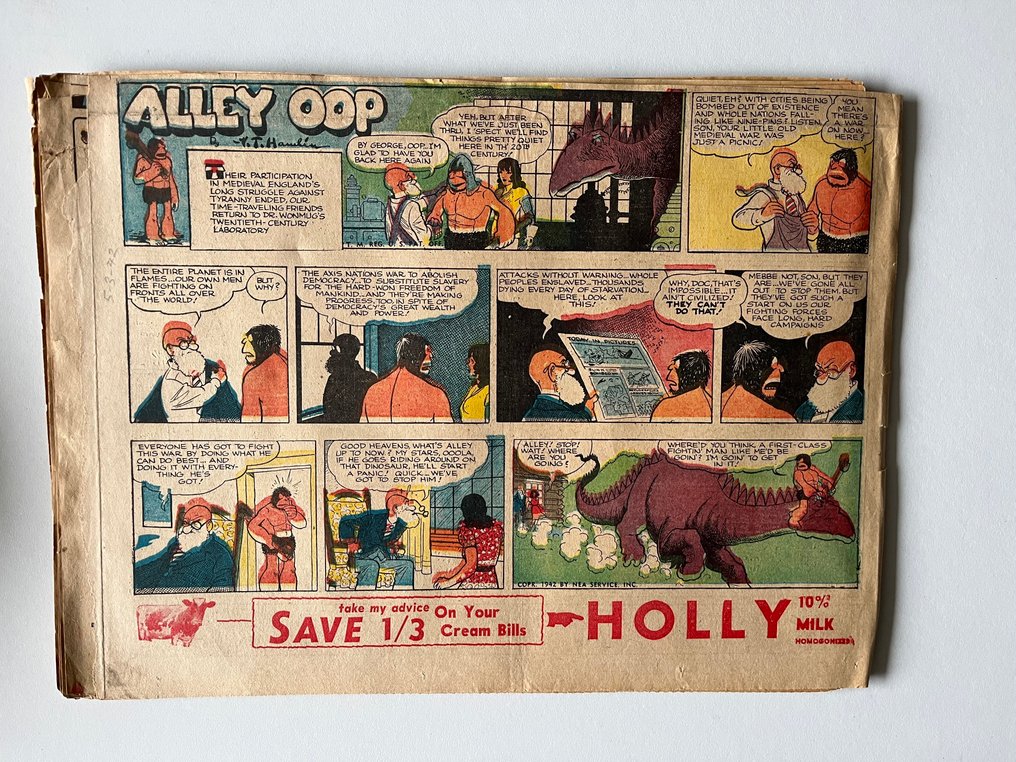 Alley Oop - Sappo by Segar (Popeye), Apple Mary and others - 350 Pagine e strisce di giornale - 1933/1948 #1.0