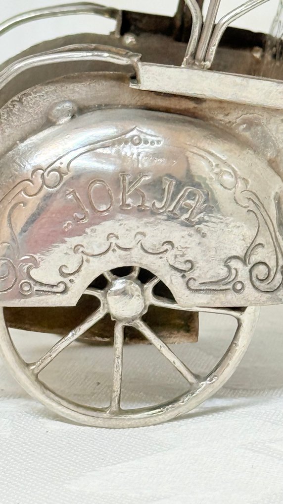 Statuetta - Jokja becak - Argento #2.1