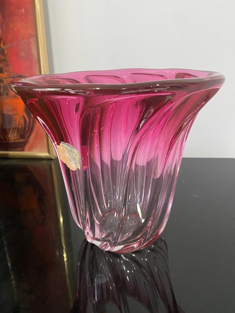 Val Saint Lambert - Virágcserép - Kristály #2.1