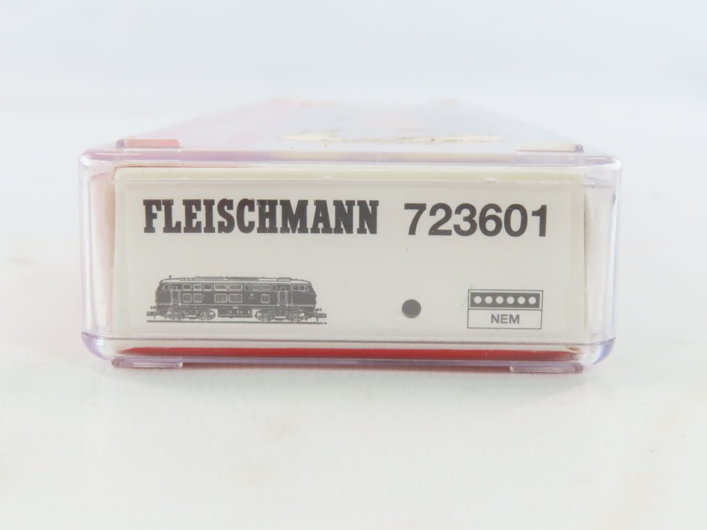 Fleischmann N轨 - 723601 - 柴油内燃机车 (1) - BR 218 Deutsche Bahn 轨道施工，数字化的 - DBG #3.2