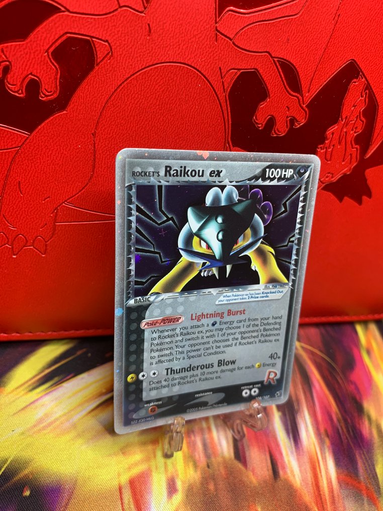 Pokémon - 1 Card - Raikou #108 密稀 - EX - EX Team Rocket Returns #2.1