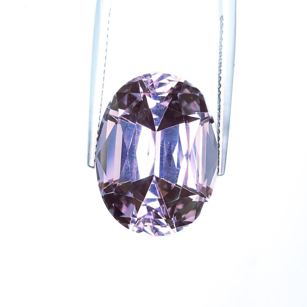 Ingen mindstepris Lyserød Kunzit - 21.84 ct - International Gemological Institute (IGI) #1.0