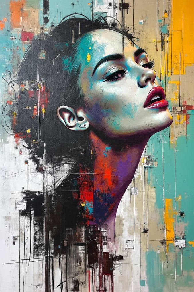 KAUGER (1972) - Noémie 1/1 Toile Large #1.0