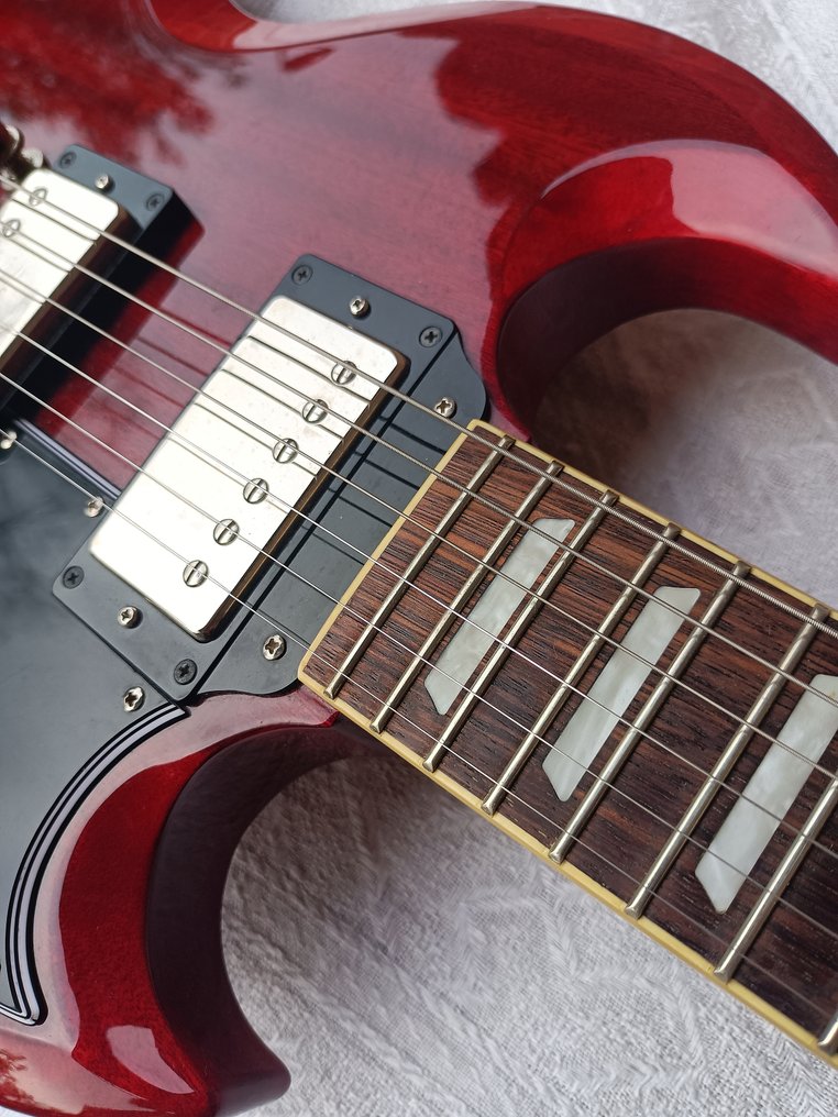 Epiphone - G400 pro cherry -  - Elektromos gitár - Kína - 2022 #4.3