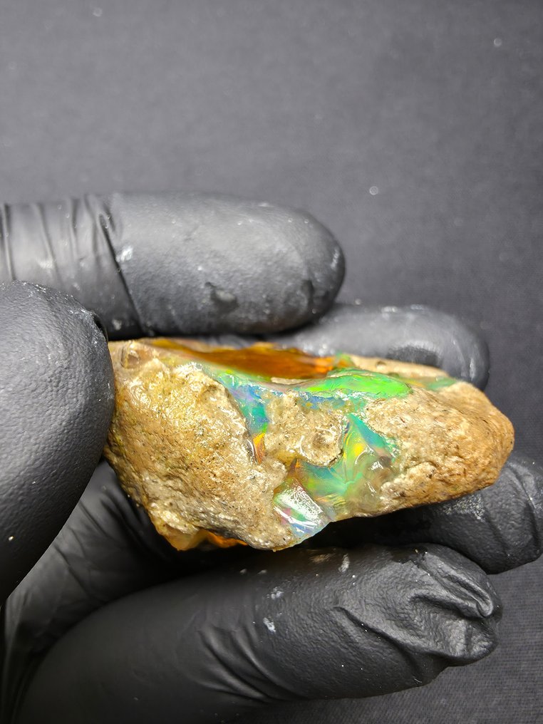 95.40克拉天然水晶蛋白石 粗糙- 19.08 g #3.2