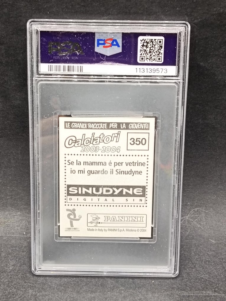 2003/04 Panini Calciatori Daniele De Rossi #350 ROOKIE - PSA 7 Graded sticker #1.0