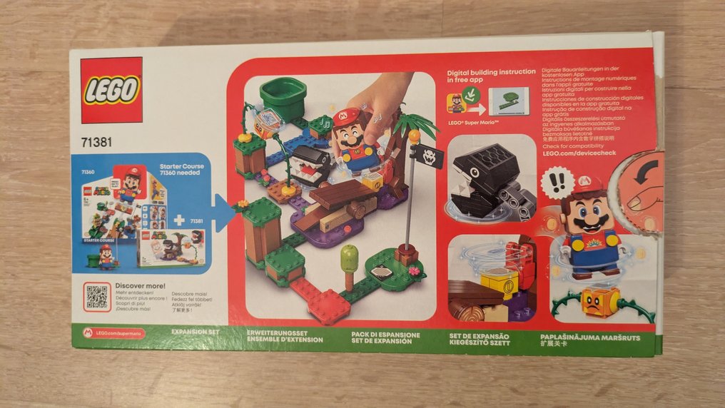 Lego Set - Super Mario - Super Mario Lakitu Sky World / Chain Chomp Jungle Encounter #4.3