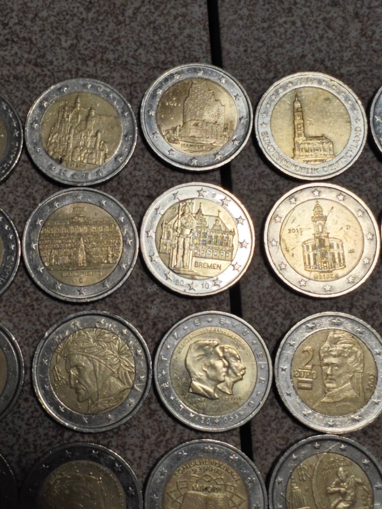 欧洲. 2 Euro 1999/2024 (45 coins)  (没有保留价) #3.2