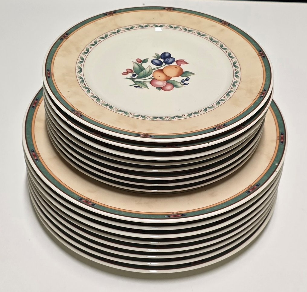 Heinrich Winterling Bavaria - 餐具套装 - 瓷 - 16个复古盘子 #3.2