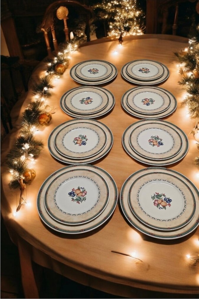 Heinrich Winterling Bavaria - 餐具套装 - 瓷 - 16个复古盘子 #2.1