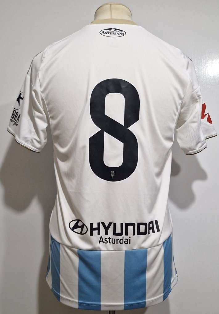 Real Oviedo "Triangular internacional 100 años de garra" - SANTI CAZORLA - 2025 - Ποδοσφαιρική φανέλα #1.0