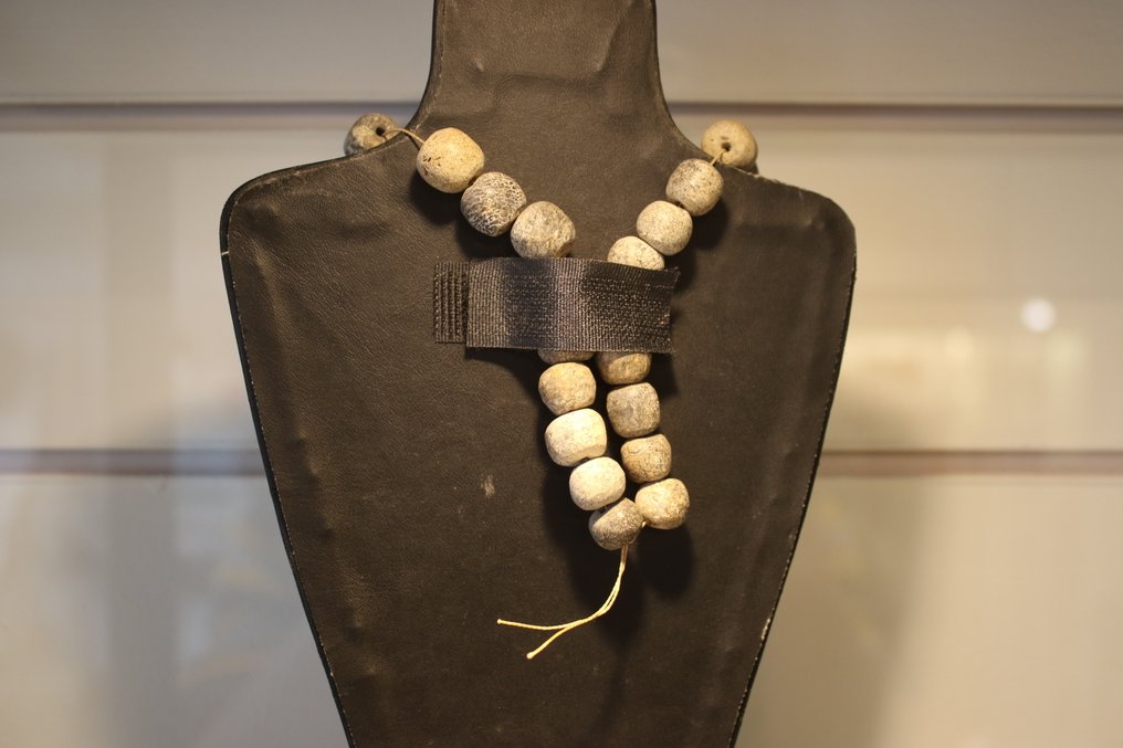 Prehistoric Bone Necklace - Mammoth Bead Re-Strung (No reserve price) #2.1