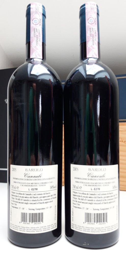 2005 Michele Chiarlo, Cannubi - Barolo DOCG - 2 Bottles (0.75L) #3.2