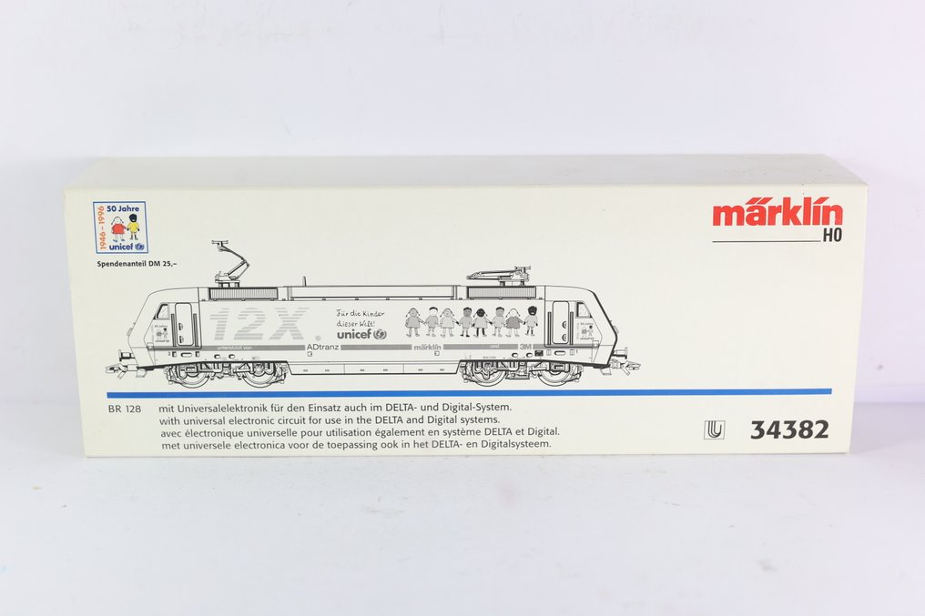 Märklin H0 - 34382 - 電氣火車 (1) - BR 128，12X "Unicef" AEG - DB #1.0