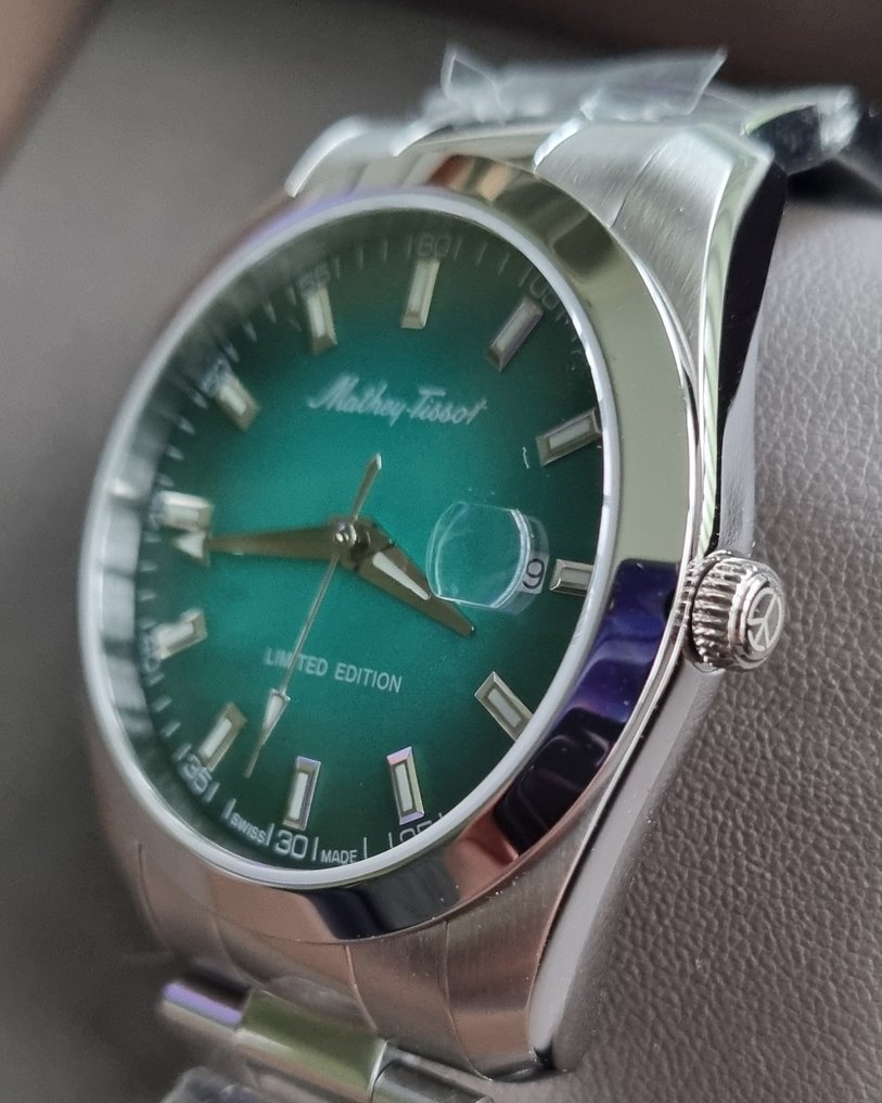 Mathey-Tissot - Emerald - Limited Edition - Swiss Made - Sapphire - Cyclops - New - 没有保留价 - 男士 - 2025 #3.2