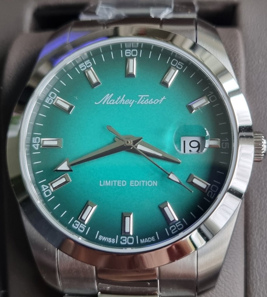 Mathey-Tissot - Emerald - Limited Edition - Swiss Made - Sapphire - Cyclops - New - 没有保留价 - 男士 - 2025 #2.1