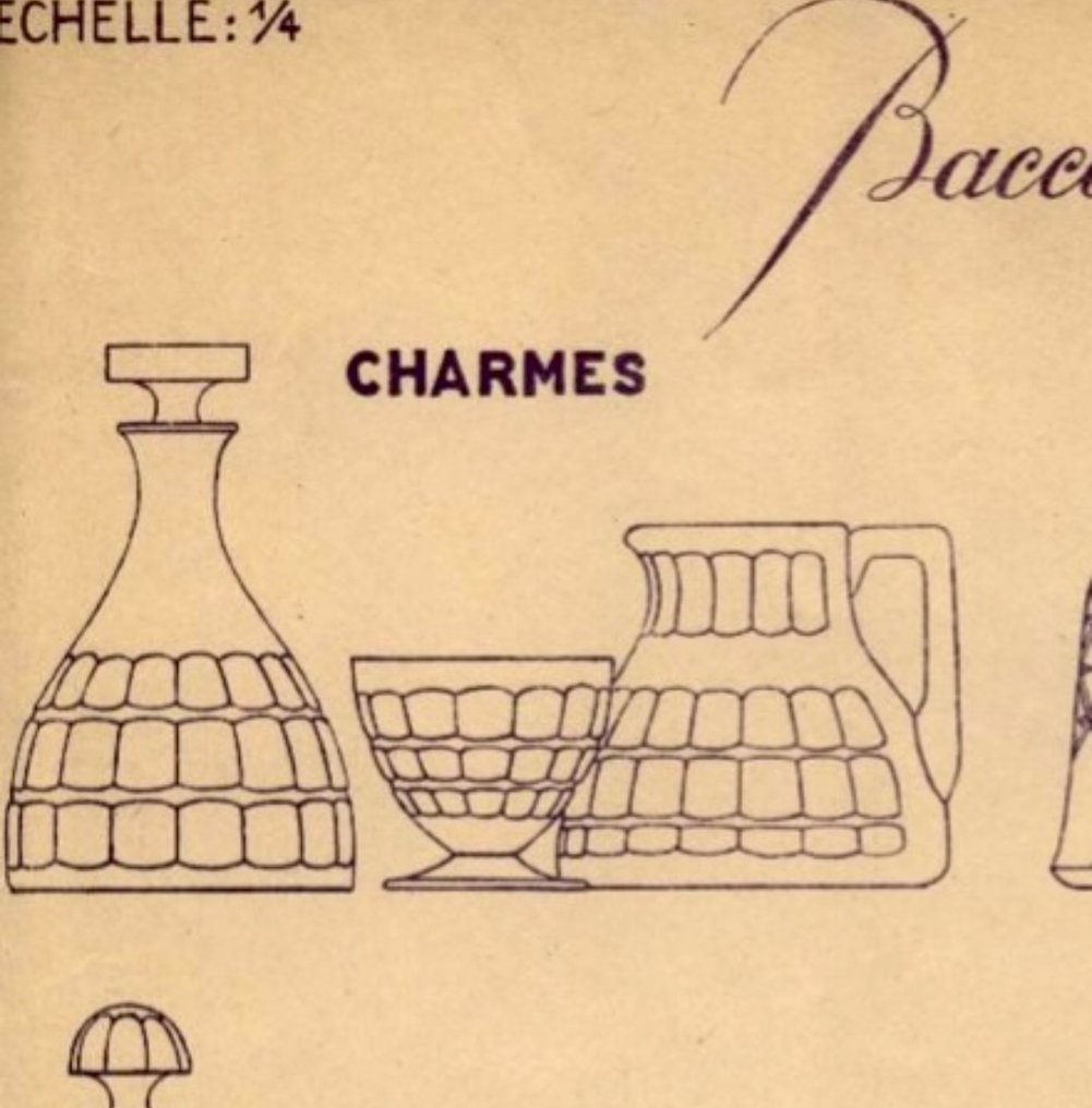 attr., Baccarat - Karafka - Charmes - Kryształ #2.1