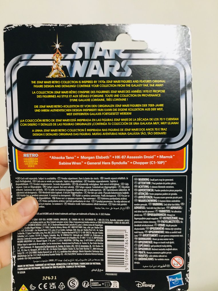 kenner  - Φιγούρα δράσης Lot de 6 figurines articulées  retro Star Wars #2.1