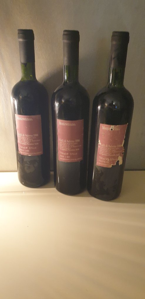 1996 Silvia Imparato, Montevetrano - 坎帕尼亚 - 3 Bottles (0.75L) #2.1
